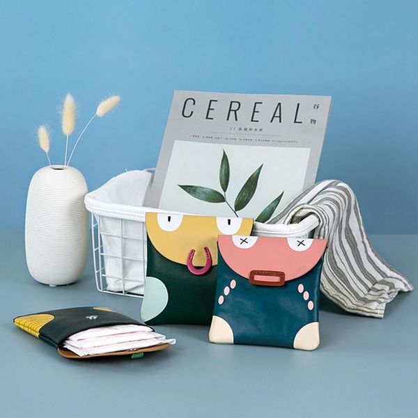 

storage bags sanitary napkin bag large capacity cute portable menstrual small