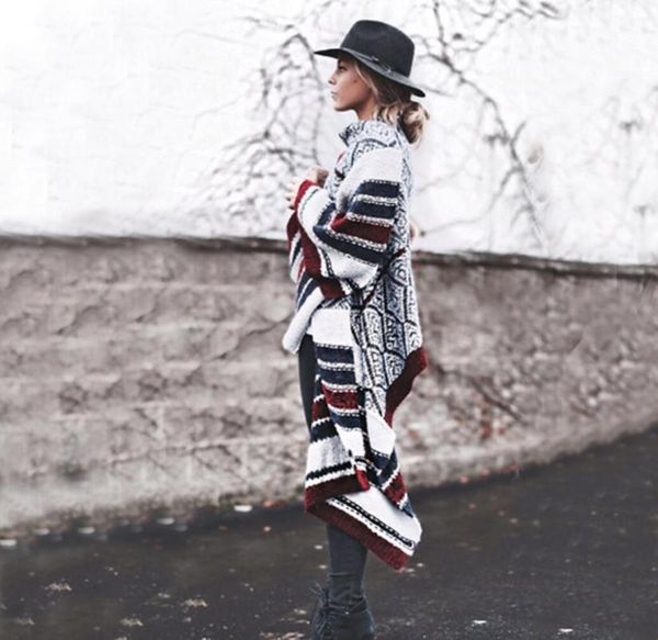 

women's jackets luxury designer women's striped cardigan knitted sweater autumn winter plaid jacket female clothing woman clothes, Black;brown