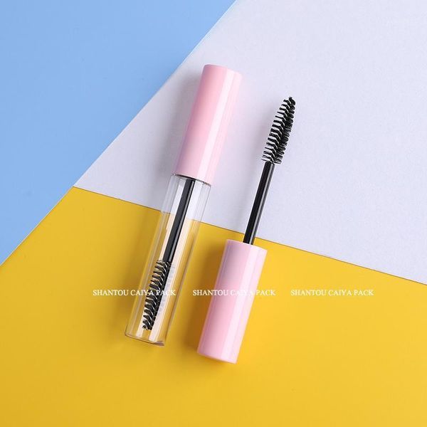 

storage bottles & jars cute pink mascara bottle 10ml wholesale clear gold white purple lipgloss tubes lipstick container serum