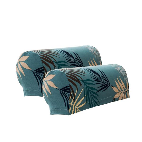 

chair covers 2pcs sofa armrest protective dustproof printed spandex removable decorative slipcover accessories universal home recliner