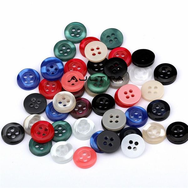 

button 10000pcs four-hole 10mm color baby children snap resin jacket shirt buttons clothing accessories, Blike;white