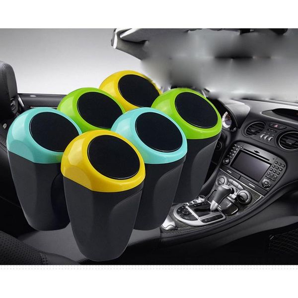 

car organizer garbage can creative simple storage box mini self elastic bag auto parts