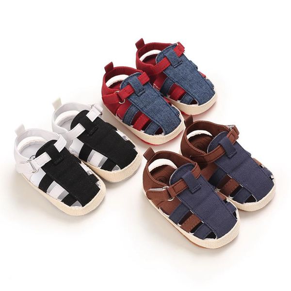 

summer 0-18 months girl and boy baby with soft bottom breathable hollow sandals toddler shoes infant prewalke first walkers