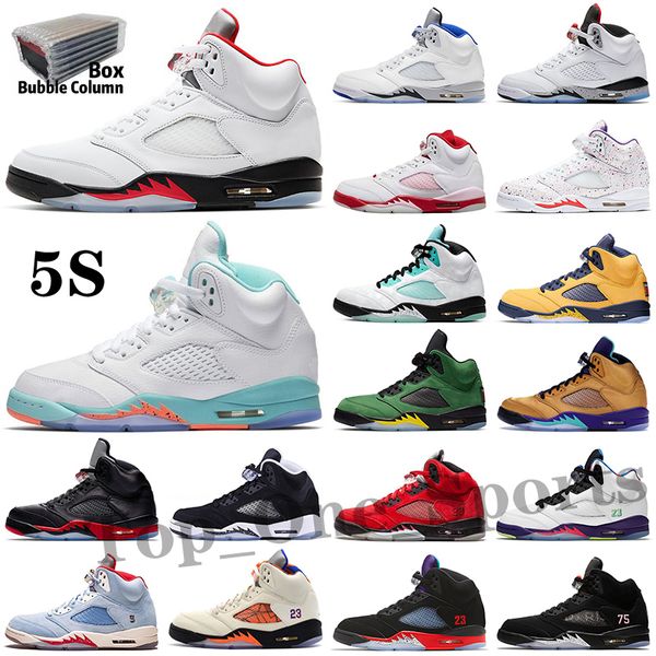 

classic basket ball shoes 5 5s whtie x sail black muslin what the grey island green pink foam light aqua gs men women sneakers