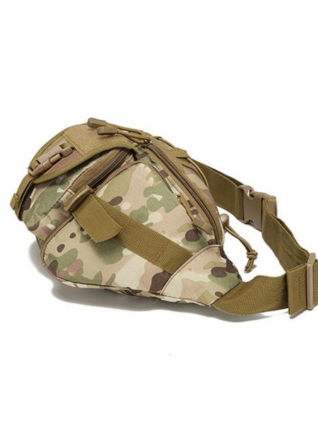 

fishing accessories outdoor camouflage waist bag portable hooks small tools belt pack crossbody fanny package for travel hiking climbing