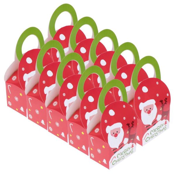 

gift wrap 10pcs chic christmas candy box lovely chocolate cases fashion xmas presents boxes for home party festival