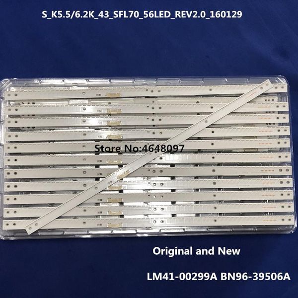 

strips led backlight strip for s amsung ue43m5500 ue43m5505 ue43m5550 ue43m5572 lm41-00299a bn96-39506a bn61-13354a