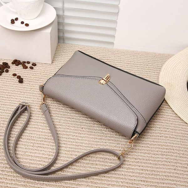 

evening bags bag art korean version of fashion simple lock envelope women's shoulder stiletto designer