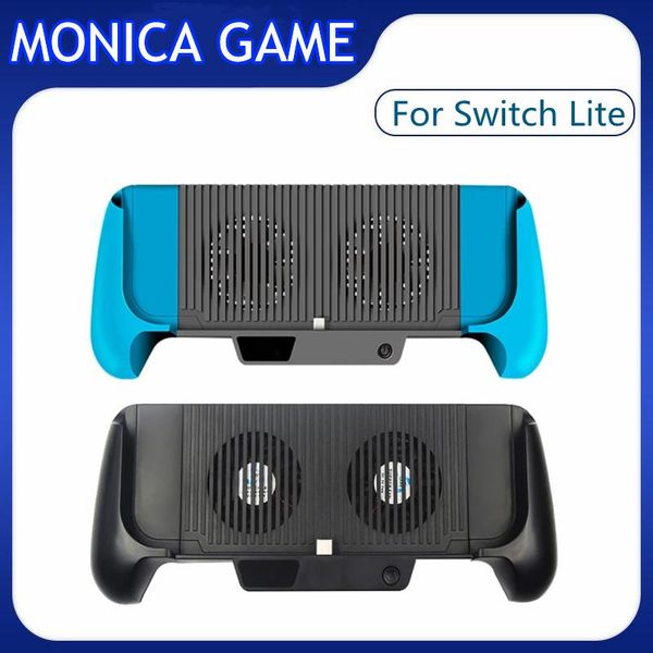 

portable game players for switch lite handle bracket shell + usb type-c charging cable 80cm cooling console 5600mah battery pack