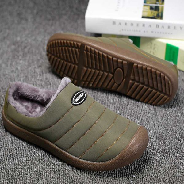 

couples home slippper shoes fur keep warm autumn winter lightweight soft comfortable factory outlet flat sandals slippers, Black