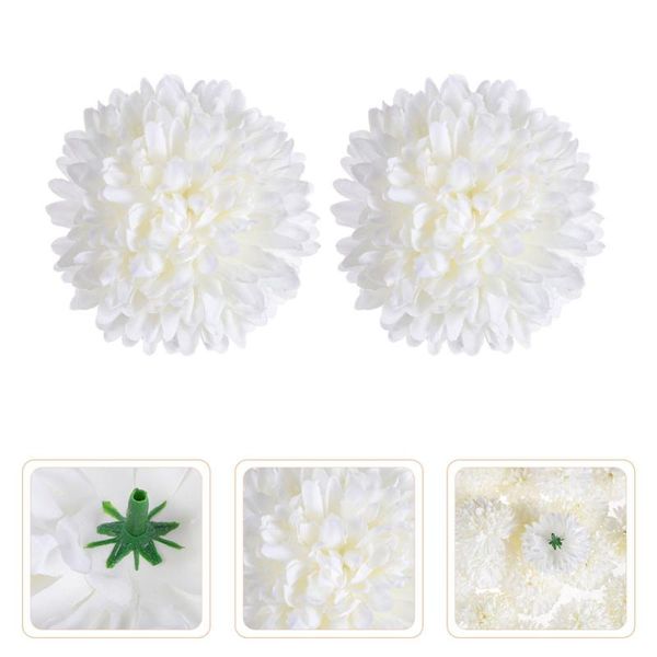 

decorative flowers & wreaths 10pcs simulation chrysanthemum flower ornament pography props wedding supply