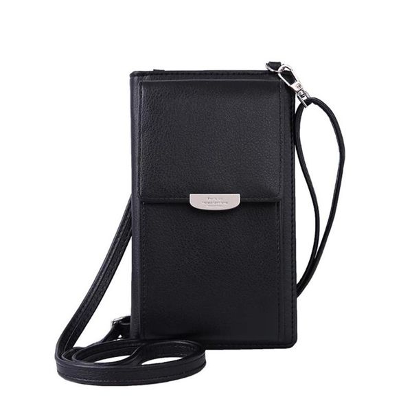 

wallets mini crossbody fabala multi-functional zipper card pu lightweight shoulder bag, Red;black