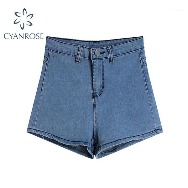 

women's shorts fashion denim women 2021 summer casual slim jeans short washed thin skinny female vintage high waist cotton, White;black
