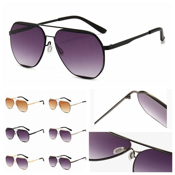 

1pcs fashion sunglasses eyewear sun glasses women sunglass 2021 luxury designer classic vintage for men polarized uv400 brand pilot driving, White;black