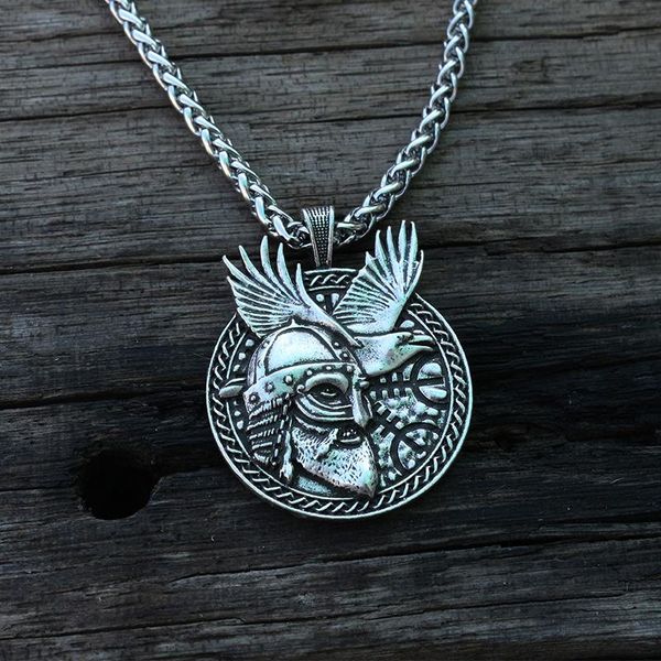 

pendant necklaces 1pcs viking men, Silver