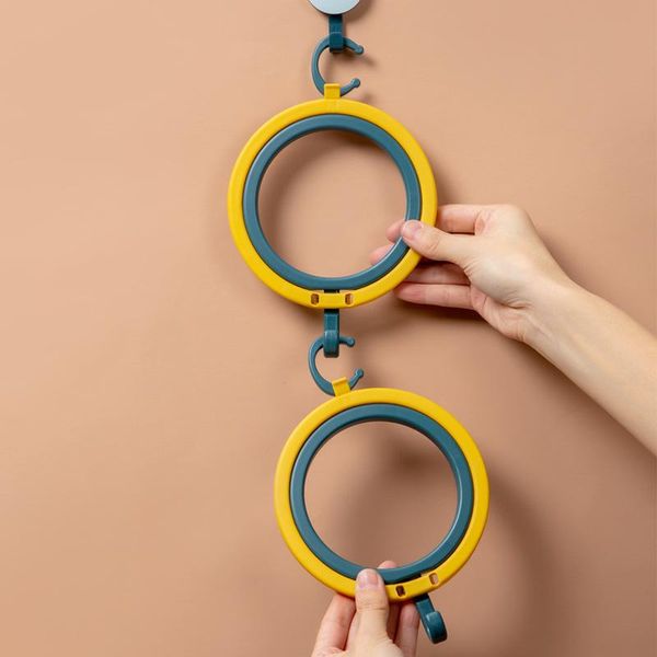 

hooks & rails 1pc home rounded wall hanging hat rack storage hook scarf bag racks household organizer accessories