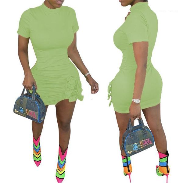 

casual dresses beautiful bow elegant ladies formal party pencil summer business mini slim womens nrww, Black;gray