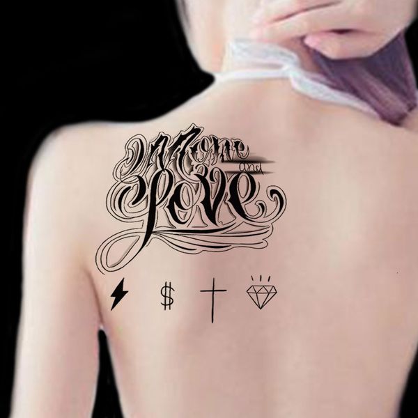 

flower hand tattoo paste waterproof and durable one-time fashion male color drawing