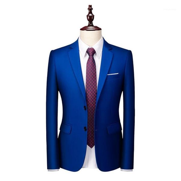 

men's suits & blazers super size 6xl blazer wear 2021 spring autumn slim fit business casual man boutique jacket wedding 16 colors, White;black