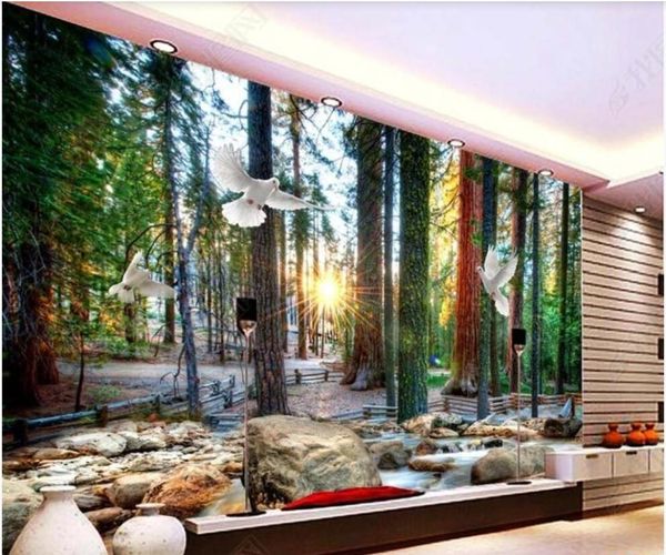

wallpapers 3d po wallpaper custom mural european forest scenery home decor bedroom wall murals for walls in rolls