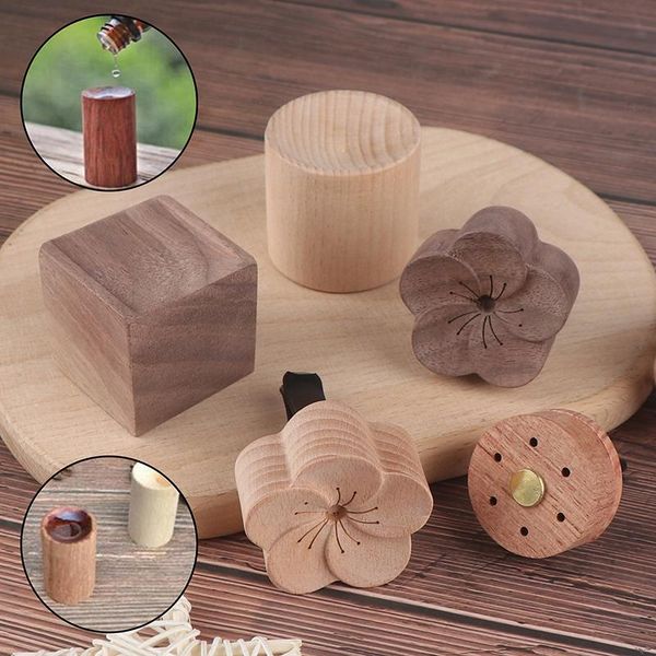 

fragrance lamps portable essential oil diffused wood aroma diffuser wooden