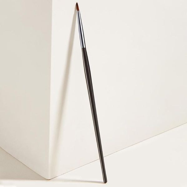 

eyeliner natural brush handle eye liner soft fluffy wooden contour fine makeup tools
