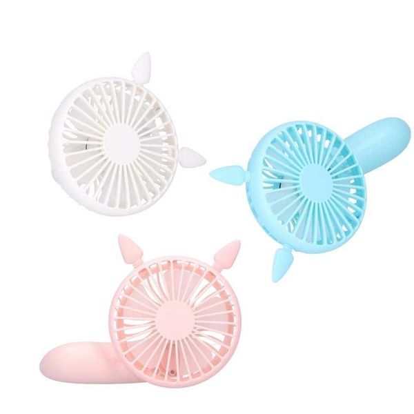 

electric cute cooling fan 180 degrees deskrotation usb rechargeable fans