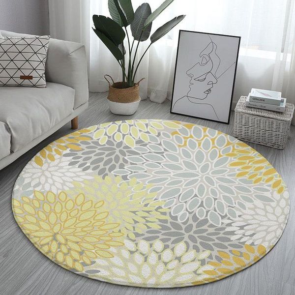 

cushion/decorative pillow carpet bedroom living room non-slip circular floor mat geometric conifer printing children crawling modern roo
