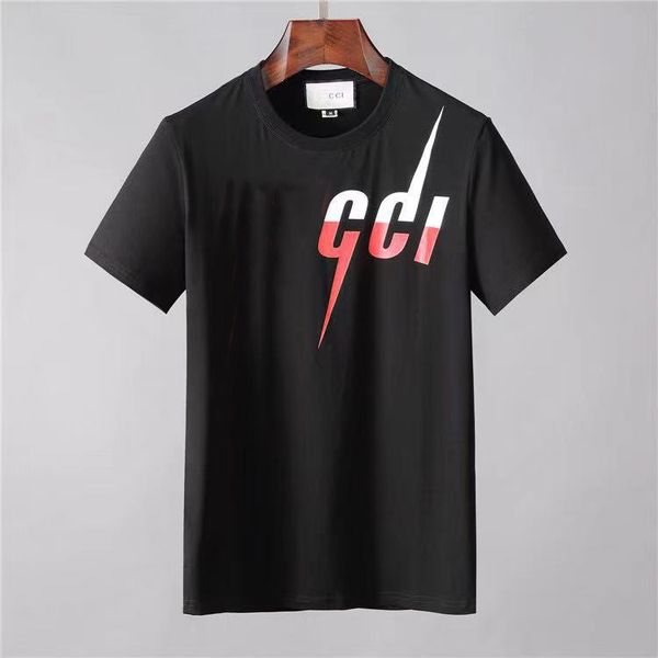 

2021luxury men's t-shirt polo shirt casual geometric pattern short sleeve two colors, White;black