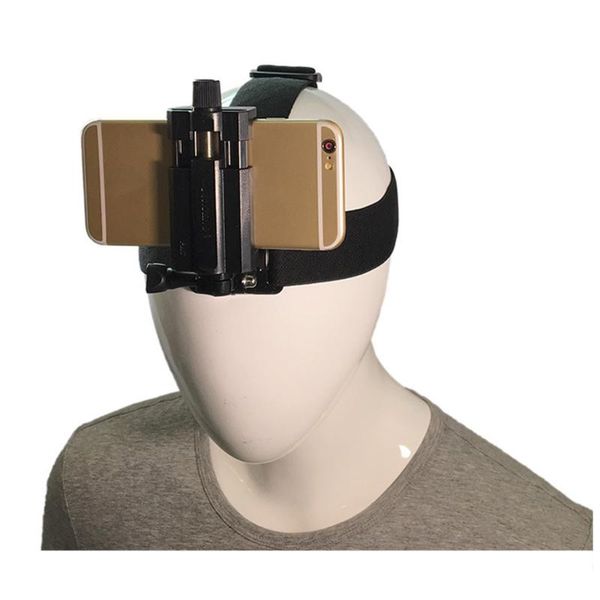 

cell phone mounts & holders universal head mount belts adjustable clip holder strap belt for smartphone outdoor sports