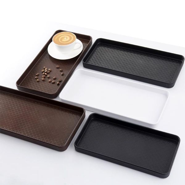 

kitchen storage & organization small tray rectangular plastic tea serving living room household water cup plate meaty pot