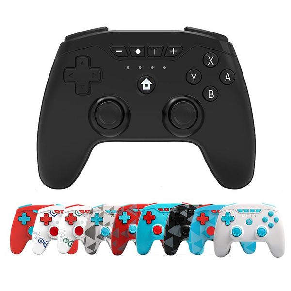 

game controllers & joysticks double vibration six axis wireless gaming remote control joystick gamepad with wake-up controller for switch pr