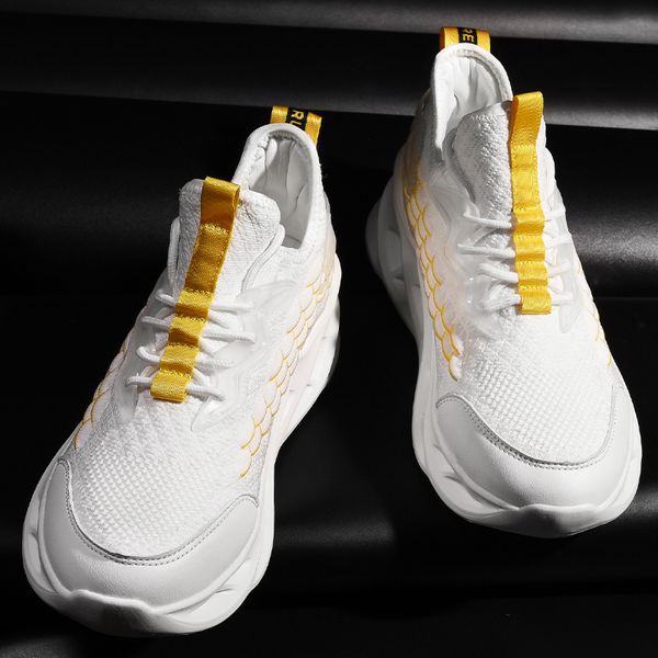

2021 running shoes sport mens women triple white all black brown couples breathable tennis outdoor sneakers eur 39-46 y-l9011