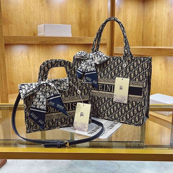 

sale 90% off home fashion shopping bag hand high sense tote women's 2022 new canvas one shoulder
