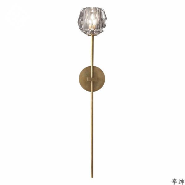 

wall lamps nordic crystal lights modern led golden mirror light living room bedroom lamp home decor bathroom luminaires