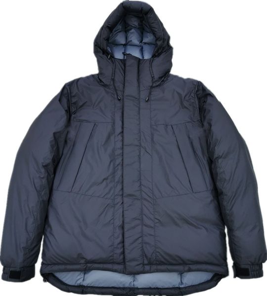

winter new men's thick white goose down jacket warm hooded coat puffy parka windproof and waterproof coats custom reflective clothing 2, Black