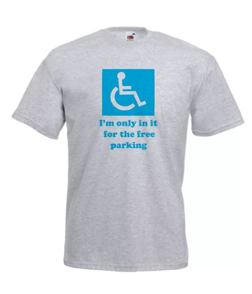 

parking xmas gift idea mens women t shirts multi-color s-2xl, White;black