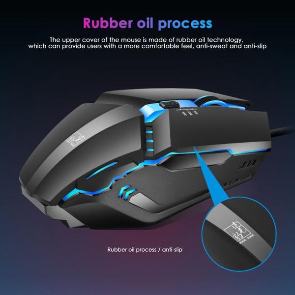

mice gaming mouse colorful backlight optical wired usb luminous led computer for pc laptop