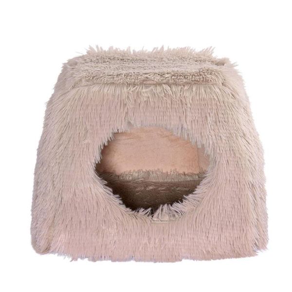 

cat beds & furniture cave bed for indoor cats removable washable cushion comfortable tent house kittens and sma
