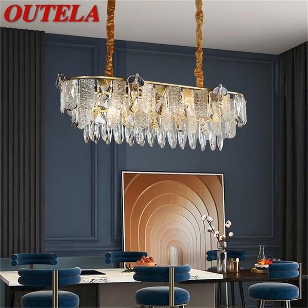 

chandeliers outela chandelier gold oval pendant lamp postmodern led lighting fixture for home living dining room