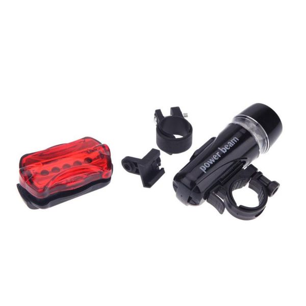 

bike lights bicycle set light/mountain 5led headlight tail light/bicycle light waterproof safety kits