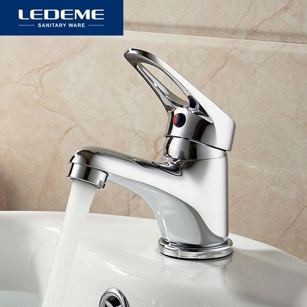 

bathroom sink faucets ledeme small style elegant basin faucet brass vessel water tap mixer chrome finish classic bath