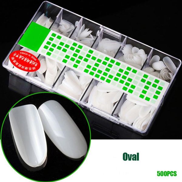 

false nails nail tips french style full cover manicure art patch diy decoration for women soyw889, Red;gold