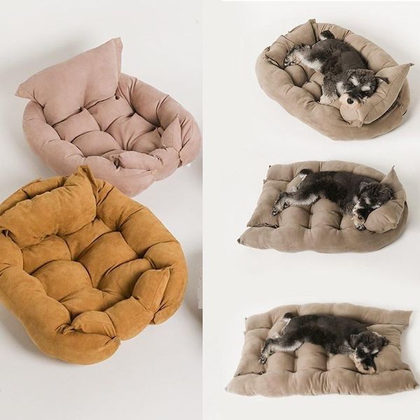 

kennels & pens four seasons universal portable multifunctional pet bed warm dog cushion is suitable for small, medium and large cat