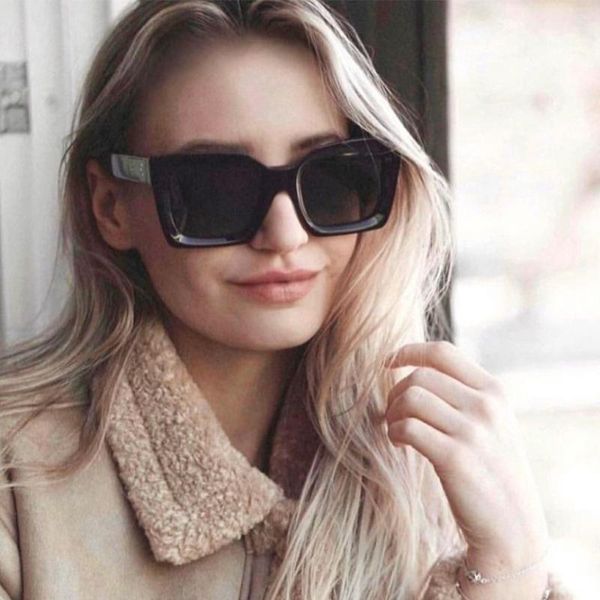

outdoor eyewear 80483 brand sunglasses designer oversized square men women shade uv400 retro glasses fashion accessories latest 2021