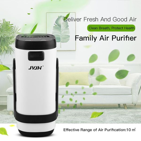 

household mini electric air purifier odor dust pm 2.5 remover negative ion freshener activated carbon cleaner for car 31 purifiers