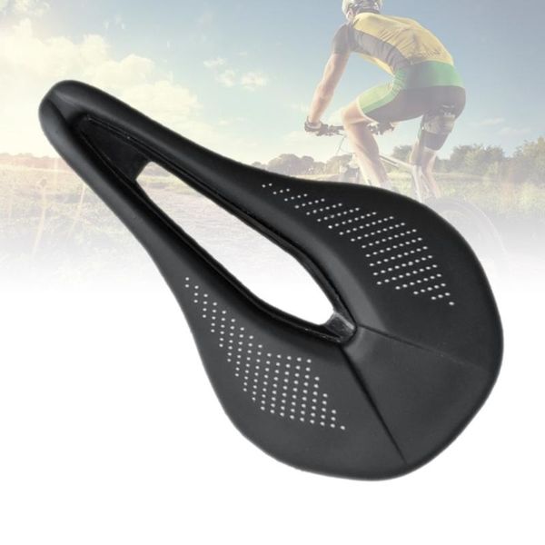

1pc bike saddle hollow mountain breathable seat cushion for (black) saddles