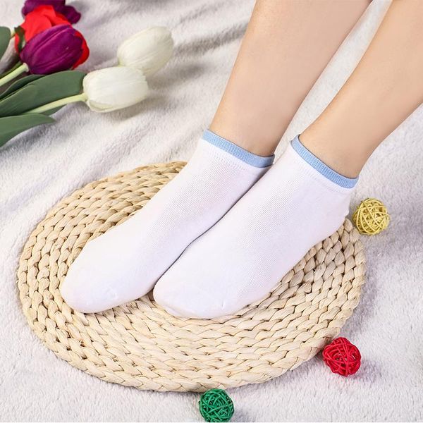 

socks & hosiery know dream women breathable sports solid color boat comfortable cotton ankle, Black;white