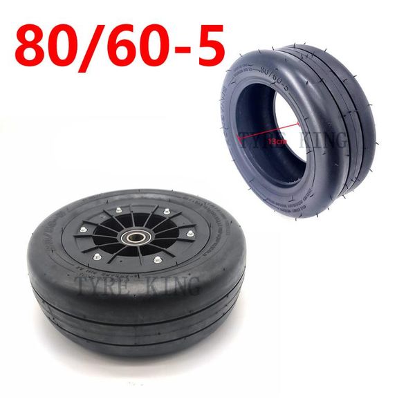 

motorcycle wheels & tires modification 80/60-5 tubeless tire vacuum tyres bearing hub for electric four-wheel go-kart car accessories