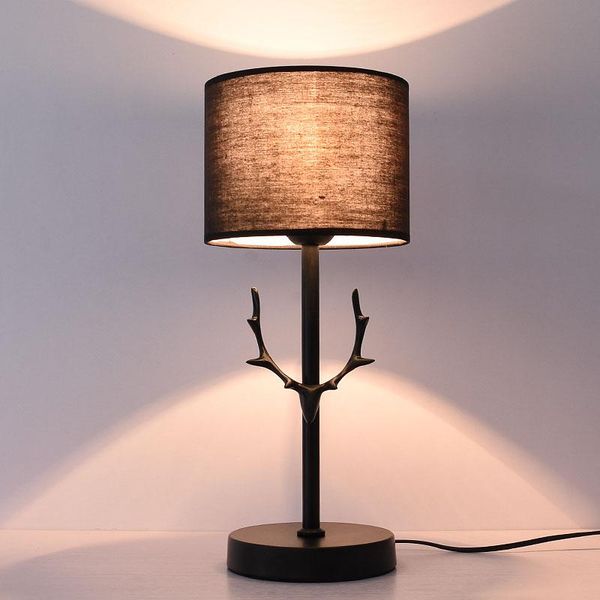 

table lamps little antler nordic standing desk lights for bedroom bedside lamp stand light fixtures home decor modern luminarias